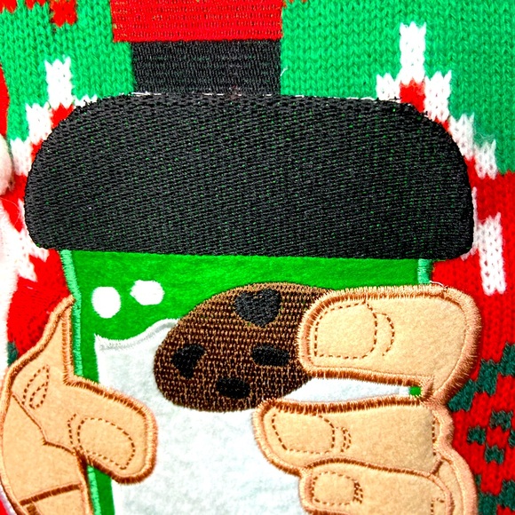 BLIZZARD BAY Ugly Christmas Sweater Just Gift It Men’s Size Large - Picture 4 of 9